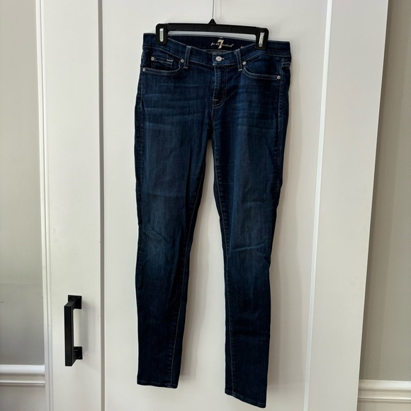 7 For All Mankind Other - 7‎ For All Mankind Gwenevere skinny jeans middle dark wash woman’s size 30